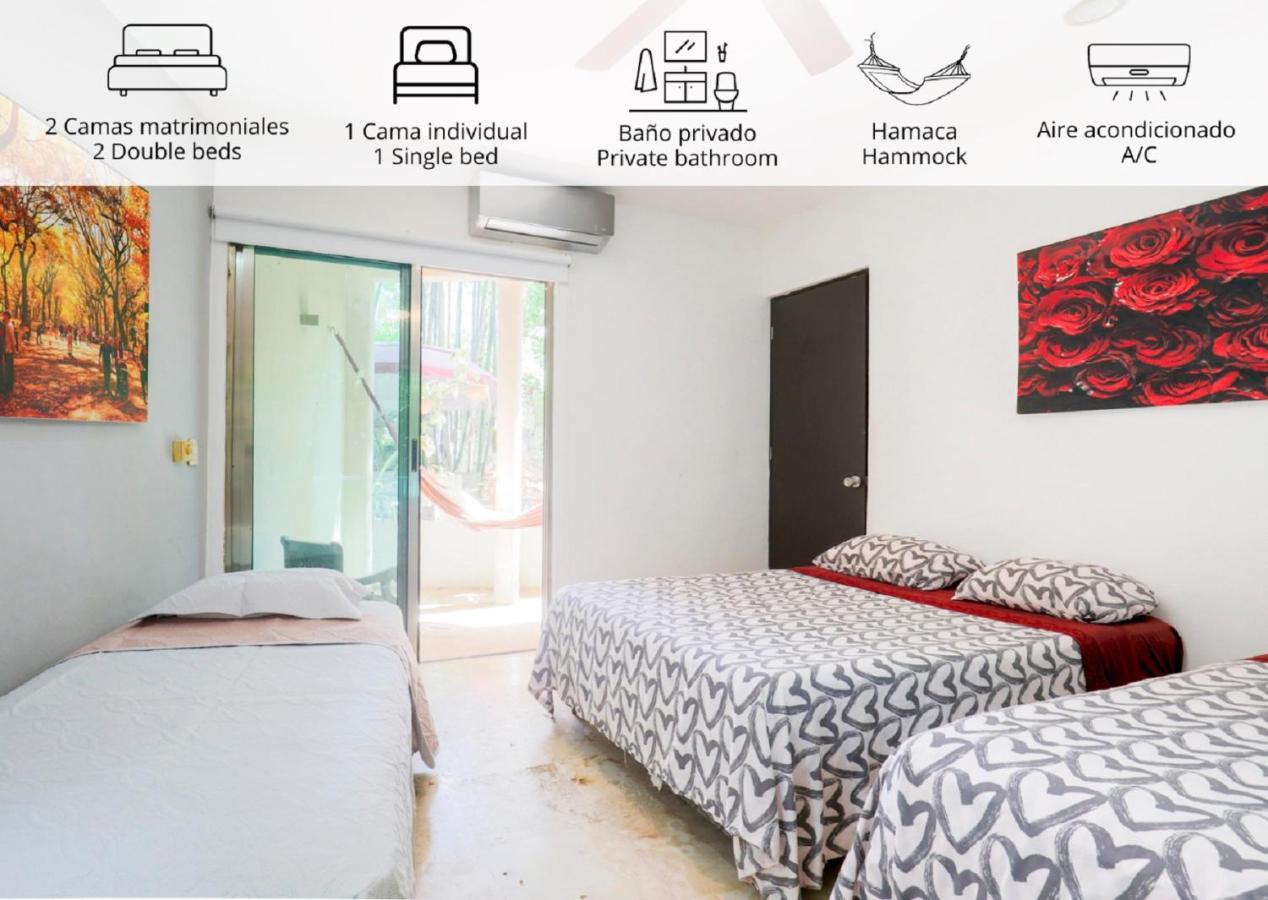 Guest House La Aldea Holistic Experience Канкун Екстериор снимка
